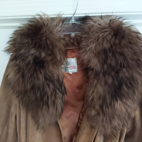 Vintage S.H.G Leather Coat - Picture 5 of 6